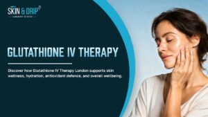 Glutathione IV Therapy London for skin wellness hydration and antioxidant support